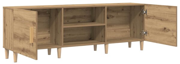 TV szekrény 150 x 30 x50 cm kézműves tölgy Szerelt Fa