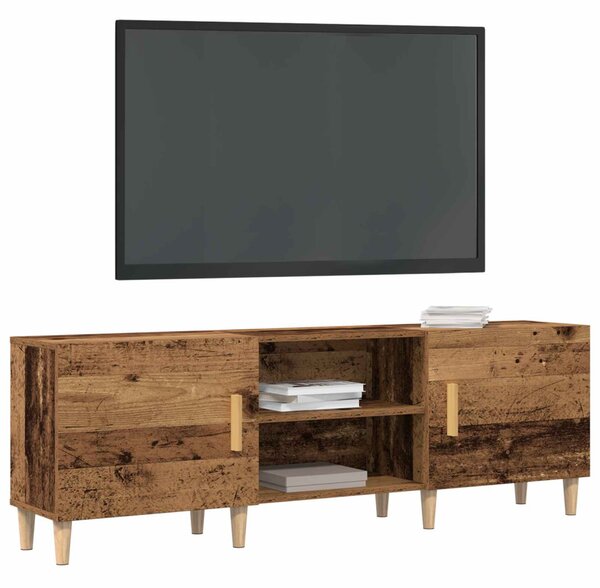 TV szekrény 150 x 30 x50 cm Régi fa Szerelt Fa