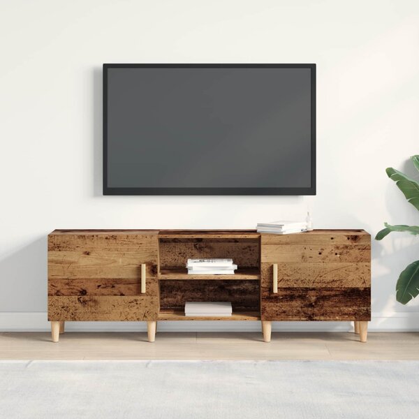 TV szekrény 150 x 30 x50 cm Régi fa Szerelt Fa