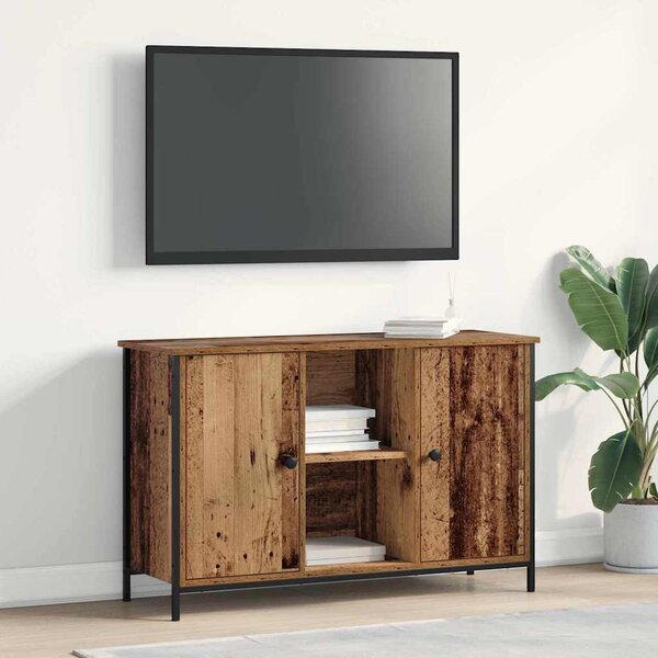 TV szekrény garnitúra 101 x 35 x 65 cm Öreg fa Szerelt Fa