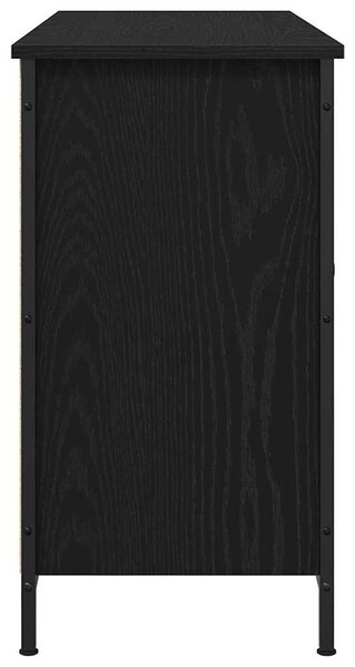 TV szekrény garnitúra 101 x 35 x 65 cm Fekete tölgy Szerelt Fa