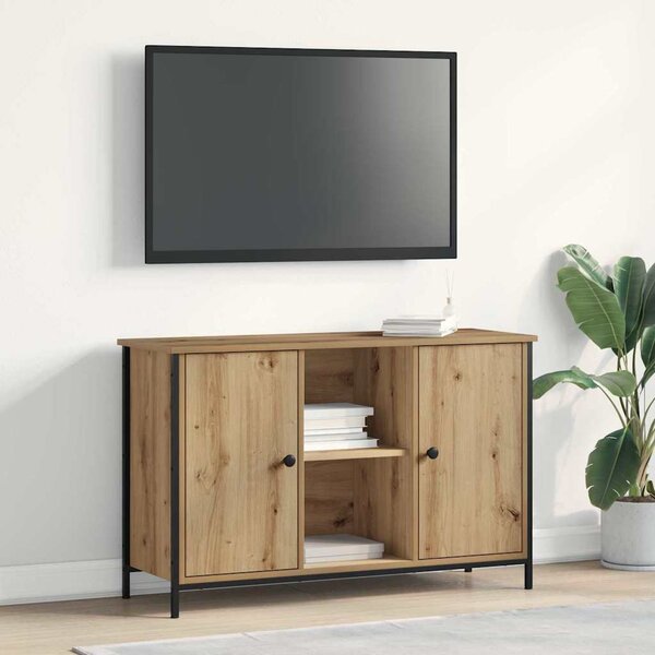 TV szekrény garnitúra 101 x 35 x 65 cm Artisan tölgy Szerelt Fa