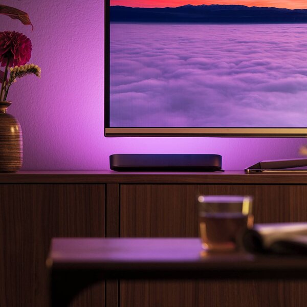 Philips Hue Play Lightbar dupla csomag, fekete, dimmelhető, Fekete, Nappali / Étkező, Műanyag, Modern