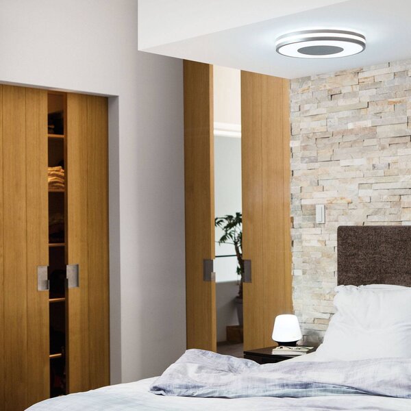Philips Hue White Ambiance mennyezeti lámpa alu, dimmelhető, Alu / szürke / cink, Nappali / Étkező, Alumínium, Modern