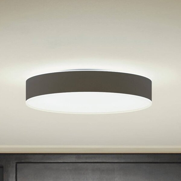 Philips Hue Enrave LED mennyezeti lámpa 38,1cm fekete, dimmelhető, Fekete, Nappali / Étkező, fém, Modern