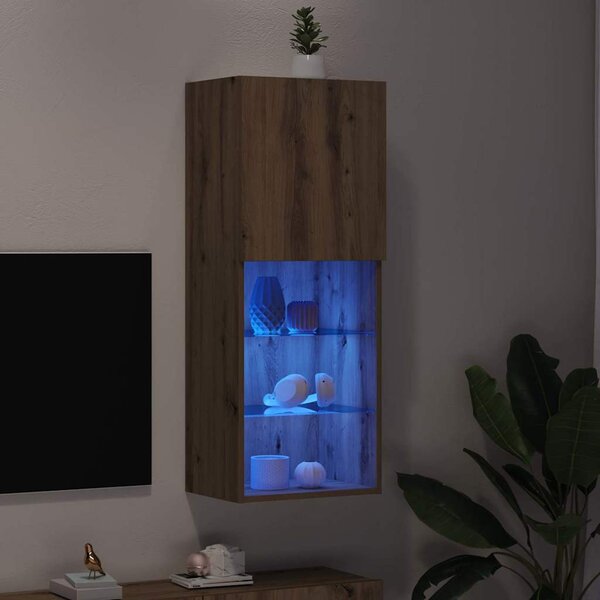 TV szekrény garnitúra 40,5 x 30 x 102 cm Artisan tölgy