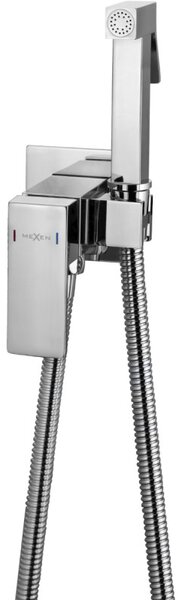 Mexen Cube, rejtett bidé csaptelep kézi spray-vel, króm, 7599150-00