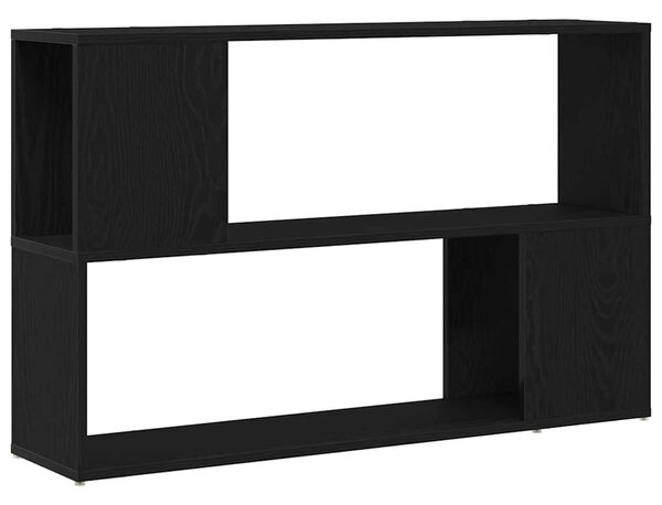 TV szekrény garnitúra 100 x 24 x 63 cm Fekete Szerelt Fa