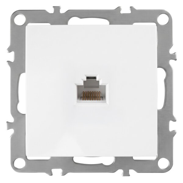 RJ45 Csatlakozóaljzat OSTE JNH010-S WHITE