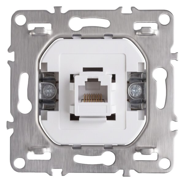 RJ45 Csatlakozóaljzat OSTE JNH010-S WHITE