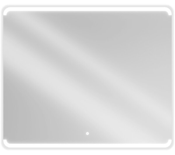 Mexen Nida, LED fürdoszobai tükör háttérvilágítással 120x100 cm, 6000K, páramentes, 9806-120-100-611-00