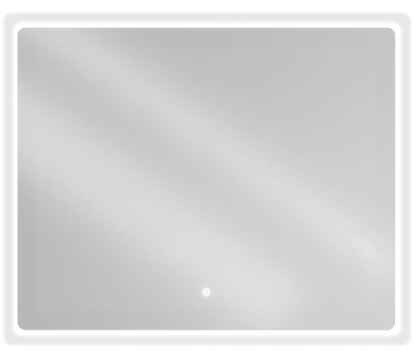 Mexen Sun, LED fürdoszobai tükör háttérvilágítással 100x80 cm, 6000K, páramentes, 9807-100-080-611-00