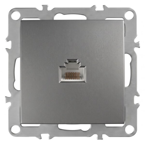 RJ45 Csatlakozóaljzat OSTE JNH010-S GREY
