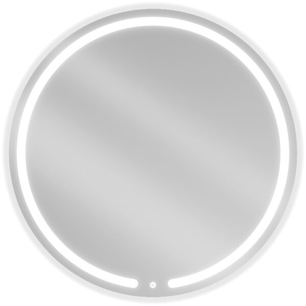 Mexen Rose, LED fürdoszobai tükör háttérvilágítással 90x90 cm, 6000K, páramentes, 9810-090-090-611-00