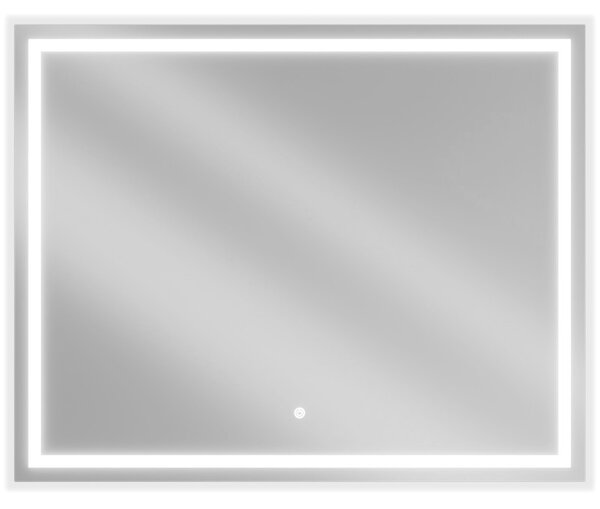 Mexen Miko, LED fürdoszobai tükör háttérvilágítással 100 x 80 cm, 6000K, páramentes, 9819-100-080-611-00