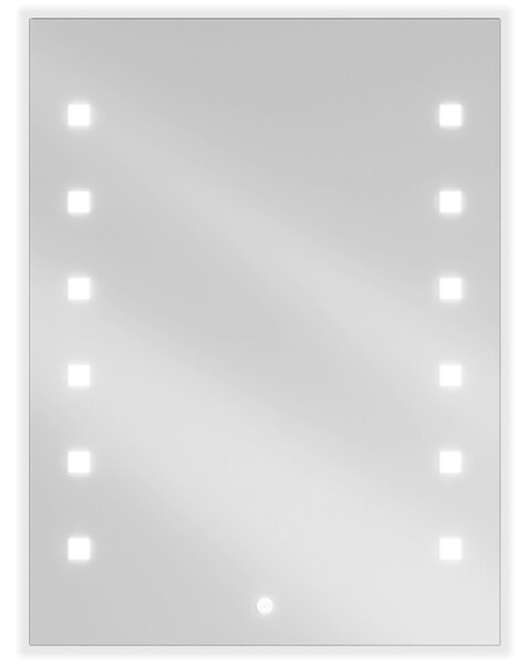 Mexen Ner, LED fürdoszobai tükör háttérvilágítással 60x80 cm, 6000K, páramentes, 9809-060-080-611-00