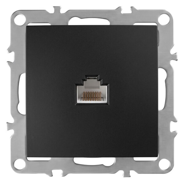 RJ45 Csatlakozóaljzat OSTE JNH010-S BLACK