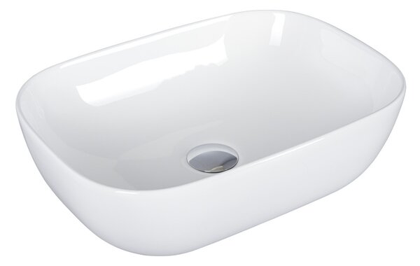 Eros SMILE 3 - PULTRA ültethető - Top Counter - porcelán mosdó - 46,5 x 32,5 x 13 cm