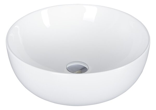 Eros RAISE - PULTRA ültethető - Top Counter - porcelán mosdó - O - Ø 41 cm