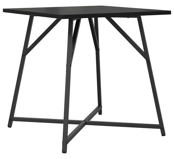 Kisasztal készlet 2 db Fekete tölgy 50 x 50 x 50 cm