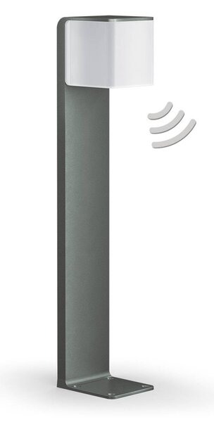 STEINEL GL 80 SC érzékelős útvonalvilágítás, antracit színben, dimmelhető, Alu / szürke / cink, Alumínium, Modern