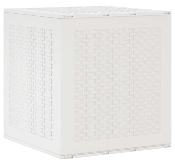Tároló Doboz tárolóval Fehér 55 x 53 x 57 cm Polipropilén