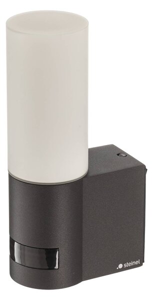 STEINEL L 605 S LED kültéri fali lámpa szenzorIP44, Fekete, Alumínium, Modern