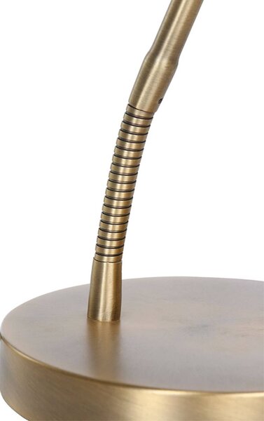 Steinhauer LED asztali lámpa mexikói bronz, dimmelhető, Bronz / antik sárgaréz, Nappali / Étkező, fém, Modern