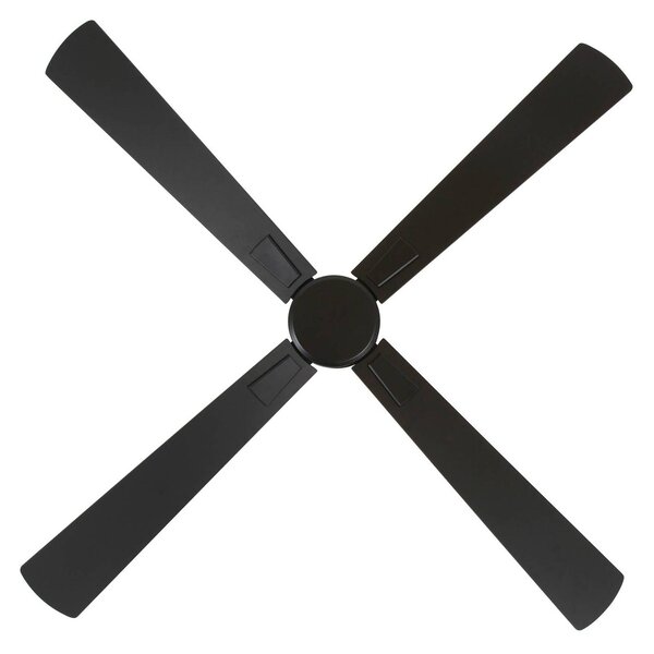 Beacon Lighting mennyezeti ventilátor Airfusion Climate DC, fekete, csendes, Fekete, Nappali / Étkező, Fa, Modern