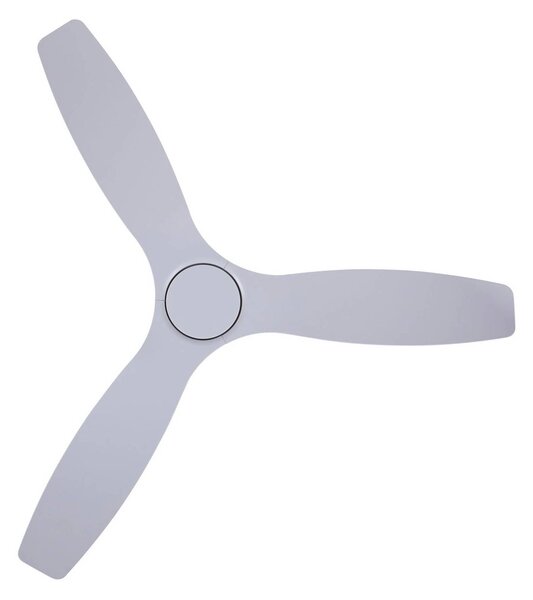 Beacon Lighting Moto mennyezeti ventilátor, fehér, átmérő 132 cm, csendes, Fehér / opál, Nappali / Étkező, Műanyag, Modern