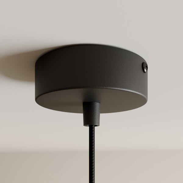 SIGMA Modern A L lógó világítás fa lamellákkal, Ø 60 cm, dimmelhető, Világos fa, Nappali / Étkező, Fa, Modern