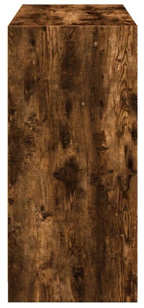 VidaXL füstös tölgy színű szerelt fa ruhásszekrény 77 x 48 x 102 cm