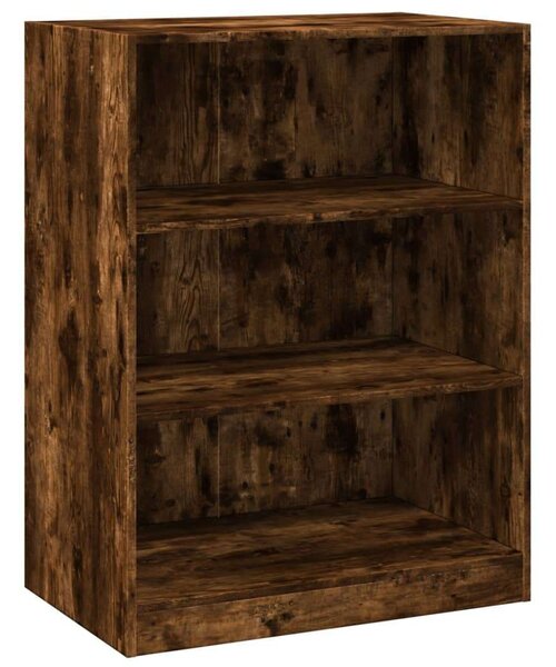 VidaXL füstös tölgy színű szerelt fa ruhásszekrény 77 x 48 x 102 cm