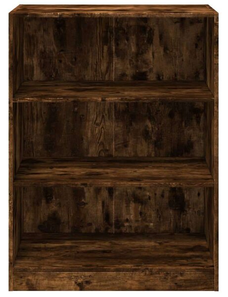 VidaXL füstös tölgy színű szerelt fa ruhásszekrény 77 x 48 x 102 cm