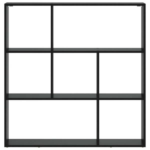Könyvespolc 102 x 29 x 103,5 cm Szerelt Fa Fekete Tölgy