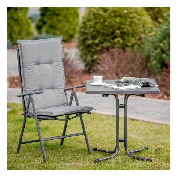 Patio Dine & Relax Pizarra kerti asztal 70x70 cm