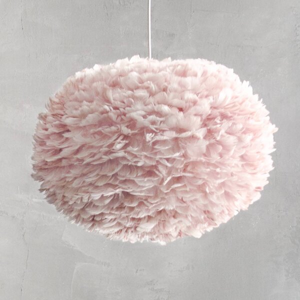 UMAGE Eos nagy lógó világítás, világos rózsaszín rugók, dimmelhető, Lila / pink / rózsaszín, Nappali / Étkező, Modern