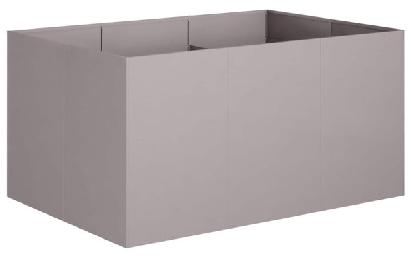 Kerti cserép Rozsdás 120 x 80 x 60 cm Időjárásálló Acél