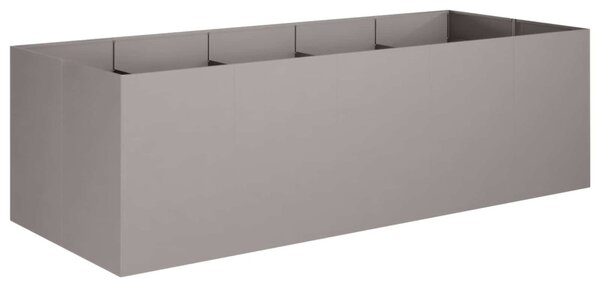 Kerti cserép Rozsdás 200 x 80 x 60 cm Időjárásálló Acél
