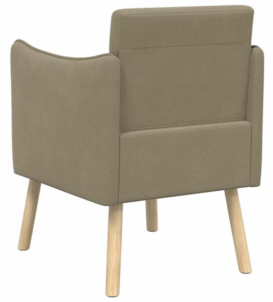 Dizájn fotel Khaki Szemcsés bársony