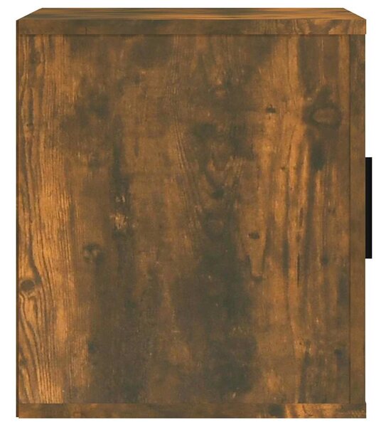 Füstös tölgy színű szerelt fa TV-szekrény 100 x 35 x 40 cm
