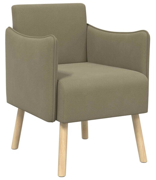 Dizájn fotel Khaki Szemcsés bársony