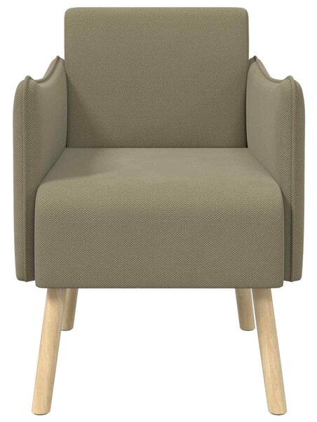 Dizájn fotel Khaki Szemcsés bársony