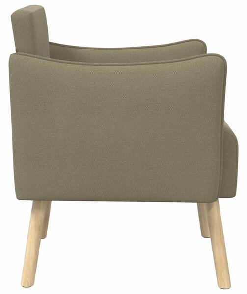 Dizájn fotel Khaki Szemcsés bársony