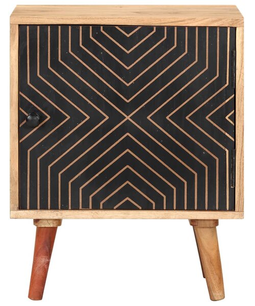 Tömör akácfa éjjeliszekrény 40 x 30 x 50 cm
