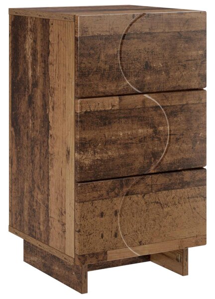 Éjjeliszekrény Antik Fa 33,5 x 34,5 x 60 cm Szerelt Fa