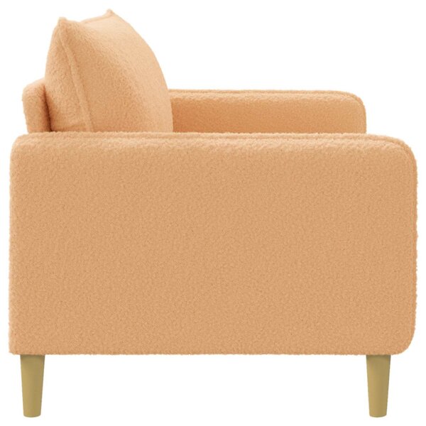 XXL fotel Bézs Bouclé