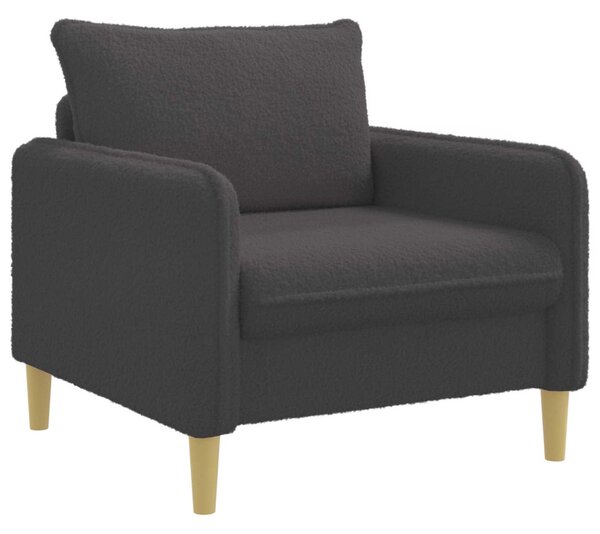 XL fotel Sötétszürke Bouclé