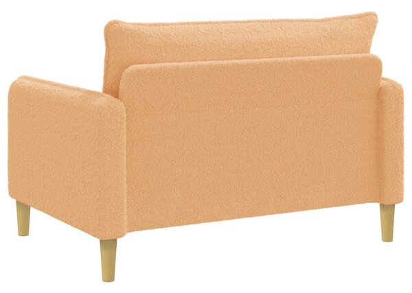 XXL fotel Bézs Bouclé