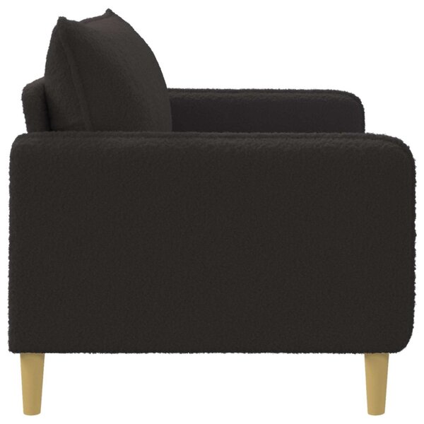 XXL fotel Fekete Bouclé